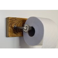 Toilettenpapierhalter Mit Klebeset Wc Papierhalter Rustikal Industrie Design Toilettenpapierhalter Mit Klebeset Wc Papierhalter Rustikal Industrie Design von HolzdesignBetz