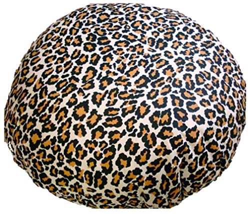 Holzdrehteile Bodenkissen Bodensitzkissen Dekokissen Kissen Sitzkissen 60 cm Leopard von Holzdrehteile