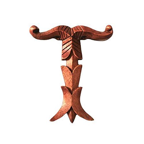 Wandschmuck Kleine Irminsul Wikinger Viking aus Soar Holz von Holzenplotz