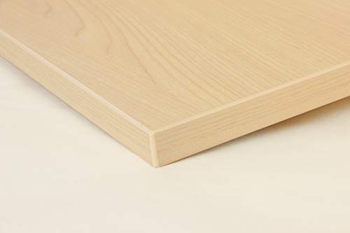 Schreibtischplatte 150x80 aus Holz DIY Schreibtisch direkt vom Hersteller vielseitig einsetzbar - Tischplatte Arbeitsplatte Werkbankplatte mit 125kg Belastbarkeit & Kratzfestigkeit - Birke von Holzgrusskarten.at