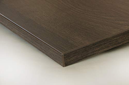 Schreibtischplatte 180x70 aus Holz, DIY Schreibtisch, Tischplatte Arbeitsplatte Werkbankplatte - Noce Eiche von Holzgrusskarten.at