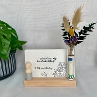 Geldgeschenk Für Mann, Besten Freund Oder Bruder Auf Kartenhalter | Geburtstagsgeschenk Kumpel, Freund, Kollege Geldgeschenk Für Mann, Besten Freund Oder Bruder Auf Kartenhalter | Geburtstagsgeschenk Kumpel, Freund, Kollege von HolzkoepfchenDF