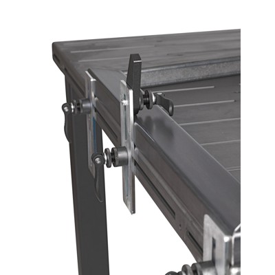 Anschlag- und Klemmelement Ø30mm für Nut 8-10mm, Spannbereich 2-14mm von Holzkraft