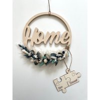 Holzring Holzloop Mit Eurem Wunschtext von HolzmadeShop