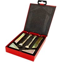 Satz 6 Schlitzklemmklammern 8mm zum Blockieren Frasteilen Holzmann sws6tlgm8 von Holzmann Maschinen