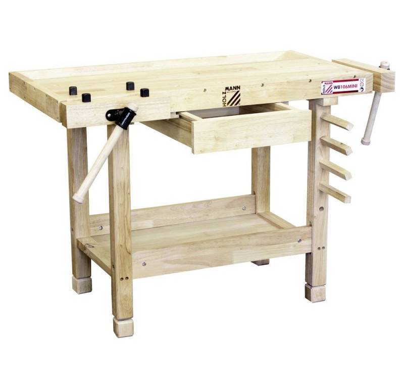 Holzmann Arbeitstisch Holzmann Maschinen WB106MINI Holzmann Maschinen Kinderwerkbank 22 kg Holzmann Arbeitstisch Holzmann Maschinen WB106MINI Holzmann Maschinen Kinderwerkbank 22 kg von Holzmann