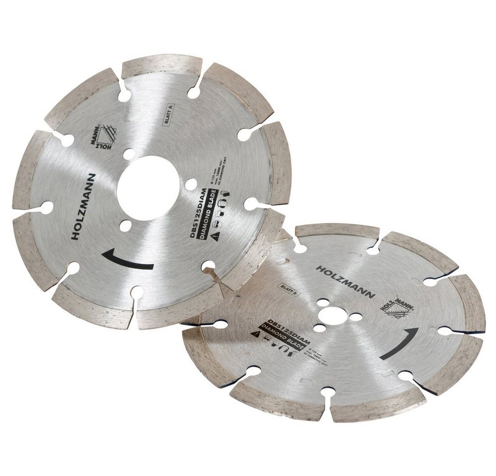 Holzmann Sägeblatt Diamantersatzblatt 2tlg. Holzmann Maschinen DBS125DIAM von Holzmann