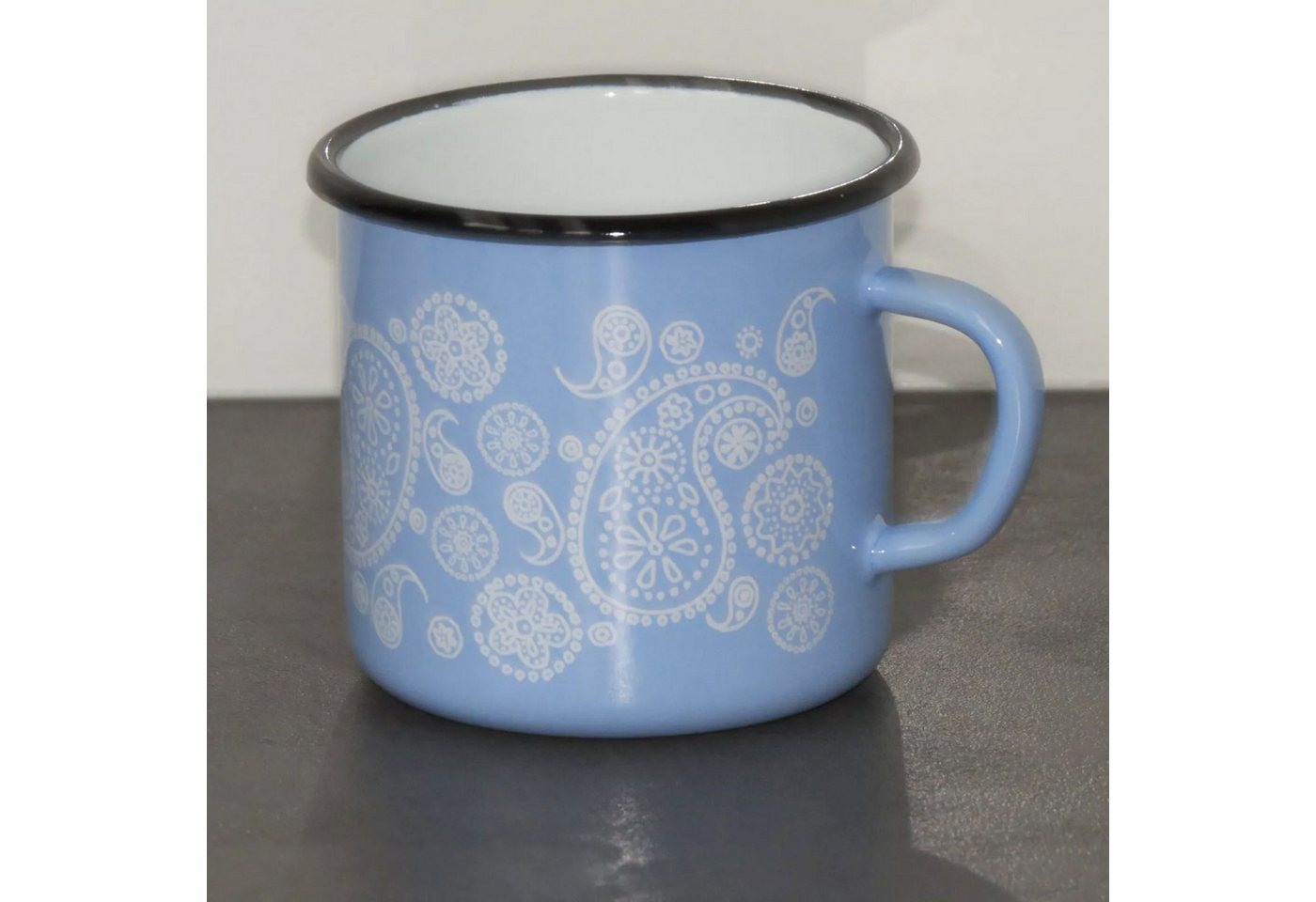 Holzprodukte Becher Email Emaile Emaille Kaffeebecher Teetasse Becher Tasse Kaffee Tee, 350 ml Holzprodukte Becher Email Emaile Emaille Kaffeebecher Teetasse Becher Tasse Kaffee Tee, 350 ml von Holzprodukte