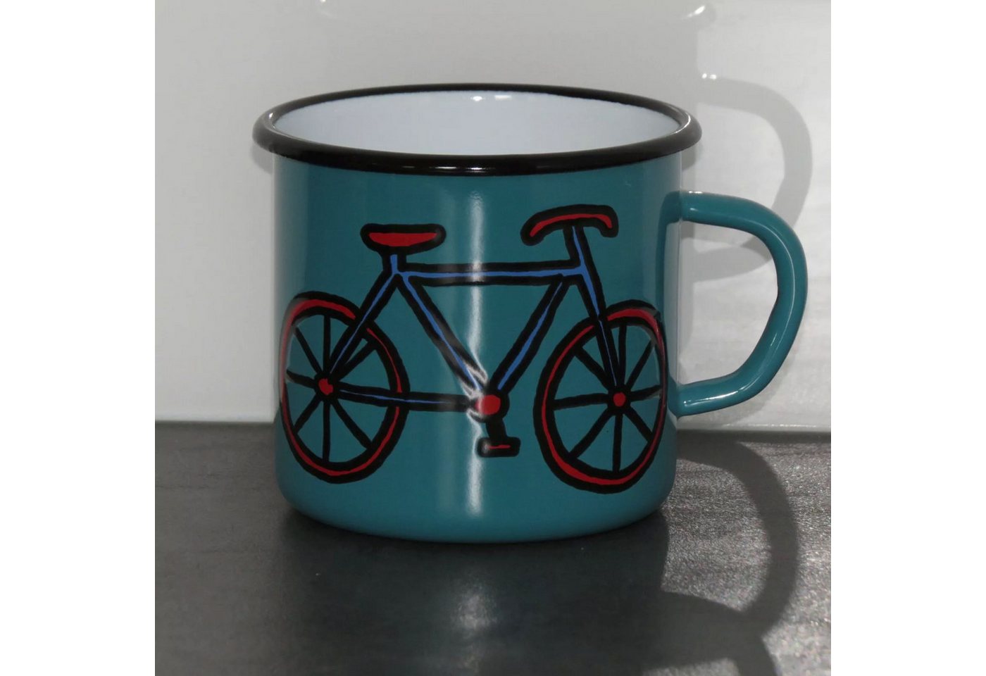 Holzprodukte Becher Email Emaile Emaille Kaffeebecher Teetasse Becher Tasse Kaffee Tee, 350 ml Holzprodukte Becher Email Emaile Emaille Kaffeebecher Teetasse Becher Tasse Kaffee Tee, 350 ml von Holzprodukte