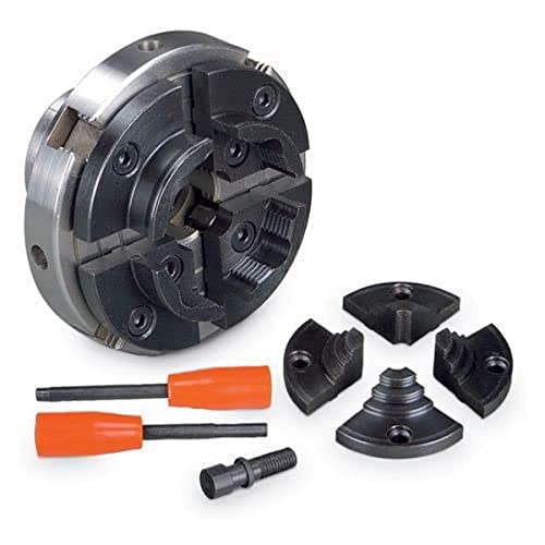 Holzstar 4-Backenfutter-Set 2, Ø 100 mm M33 x 3,5 (Aufnahme Spannbereich außen: 50mm - 90mm, innen: 38mm - 73mm) 5931023 Holzstar 4-Backenfutter-Set 2, Ø 100 mm M33 x 3,5 (Aufnahme Spannbereich außen: 50mm - 90mm, innen: 38mm - 73mm) 5931023 von holzstar
