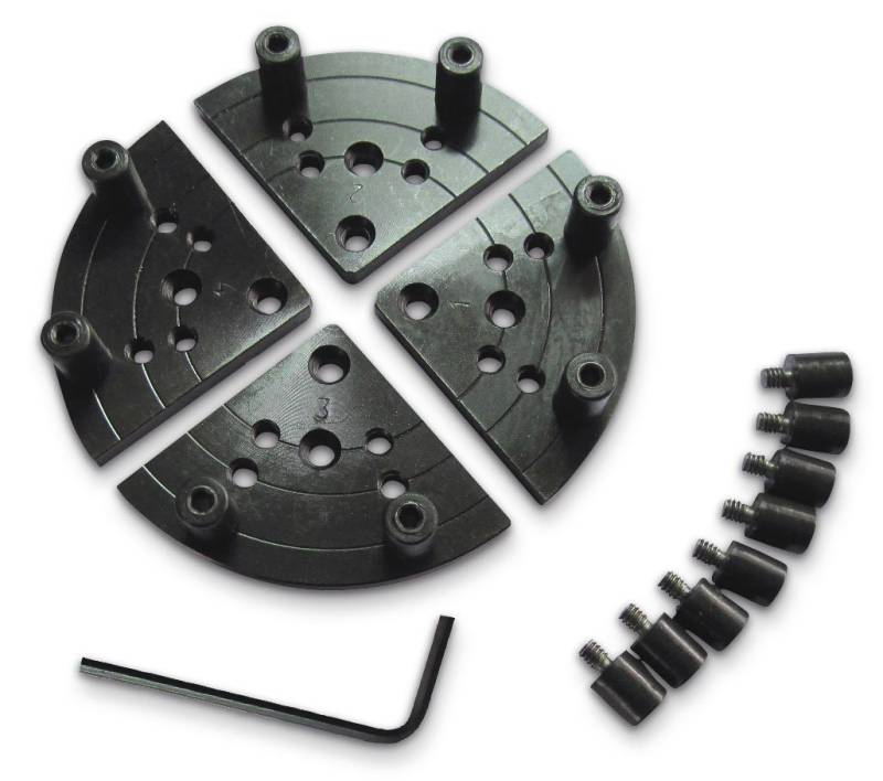 Holzstar Vierbacken-Futter Holzstar Planscheibe fÌ?r Vier-Backenfutter Profi Set fÌ?r von Holzstar