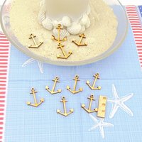 Anker 10 Stück 3 cm - Holz Deko Maritim Stranddeko Aus Badezimmer Karten Basteln Urlaubsfeeling Urlaubserinnerung von HolzteilchenDIY