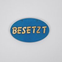 Badezimmer Schild Besetzt Frei, Wc Badezimmer Schild Besetzt Frei, Wc von HolzteilchenDIY