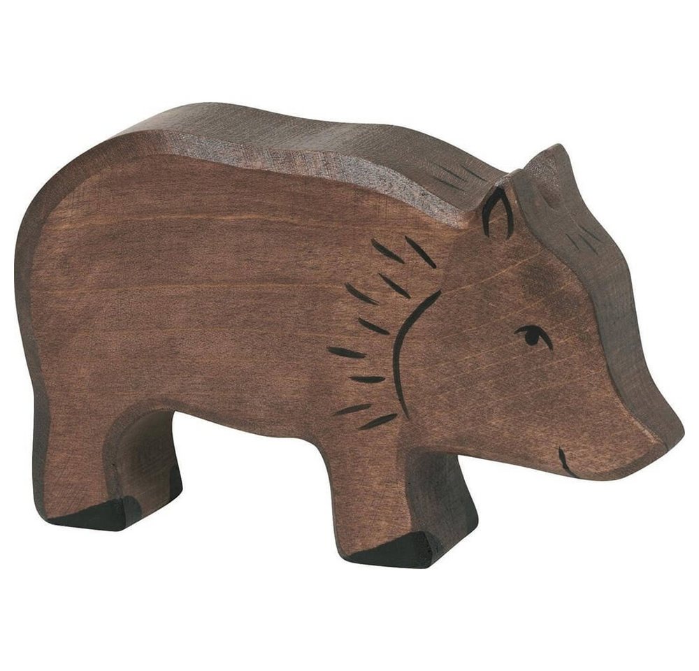 Holztiger Tierfigur HOLZTIGER Wildschwein aus Holz von Holztiger