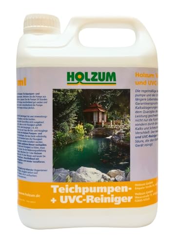 Holzum Teichpumpen- und UVC Reiniger 2,5 l/2,4 kg von Holzum