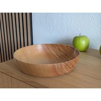 Holzschale Aus Esche Gedrechselt von HolzunikateJoergZube