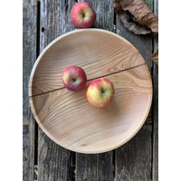 Holzschale Aus Esche Und Nussbaum Gedrechselt von HolzunikateJoergZube