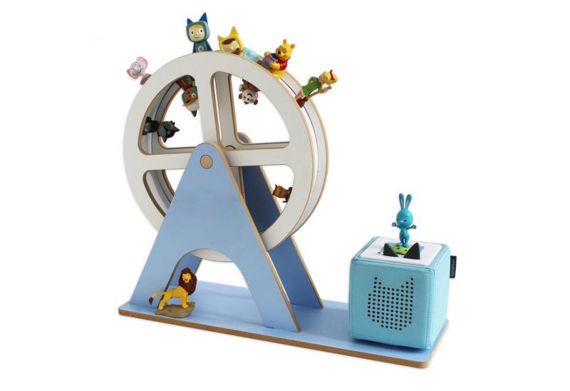 Holzura Kinderregal Tonie Regal Riesenrad mit magnetischem Rahmen für Toniefiguren von Holzura