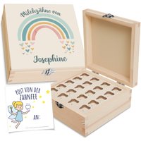 Milchzahndose Als Geschenk Zur Geburt, Personalisierte Zahndose Mit Name, Zahnfee Milchzahndose Als Geschenk Zur Geburt, Personalisierte Zahndose Mit Name, Zahnfee von Holzura