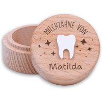 Zahndose Milchzahndose Personalisiert Mit Name, Holzdose Zahnfee, Geschenk Zur Einschulung Zahndose Milchzahndose Personalisiert Mit Name, Holzdose Zahnfee, Geschenk Zur Einschulung von Holzura