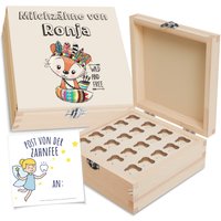Zahndose Milchzahndose Personalisiertes Babygeschenk Mit Name, Holzdose Zahnfee Zahndose Milchzahndose Personalisiertes Babygeschenk Mit Name, Holzdose Zahnfee von Holzura