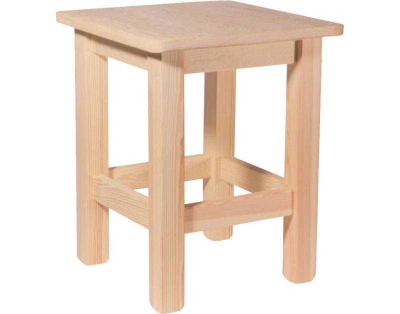 Holzwaren Wasmer Hocker Hocker "Groß" von Holzwaren Wasmer