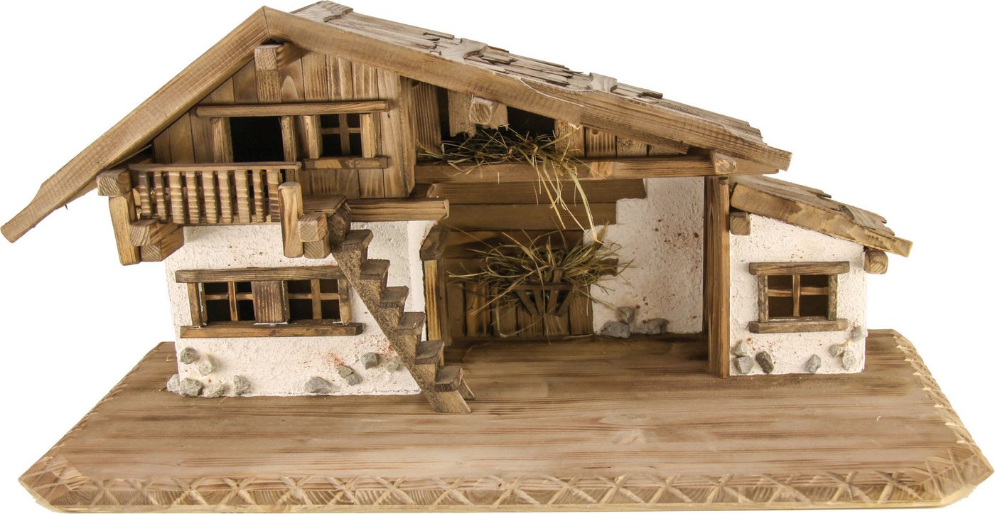 Holzwaren Wasmer Krippe Krippenstall "Bauernhaus" Holzwaren Wasmer Krippe Krippenstall "Bauernhaus" von Holzwaren Wasmer