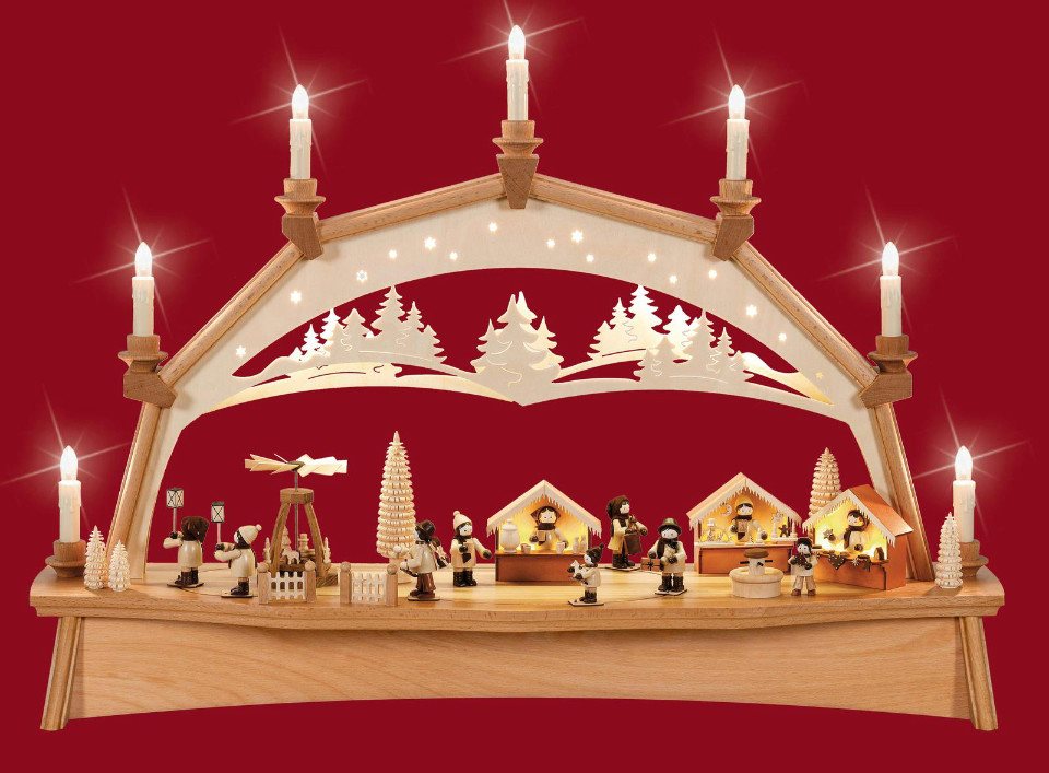 Holzwerkstatt Weisbach Lichterbogen Weisbach Lichterbogen Weihnachtsmarkt mit bewegten Figuren Holzwerkstatt Weisbach Lichterbogen Weisbach Lichterbogen Weihnachtsmarkt mit bewegten Figuren von Holzwerkstatt Weisbach