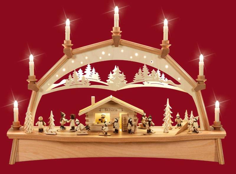 Holzwerkstatt Weisbach Lichterbogen Weisbach Lichterbogen Winterkinder mit bewegten Figuren Holzwerkstatt Weisbach Lichterbogen Weisbach Lichterbogen Winterkinder mit bewegten Figuren von Holzwerkstatt Weisbach