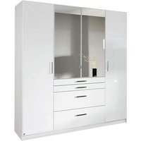 Hom´in Drehtürenschrank 4-türig HOMBURG, Holznachbildung von Hom´in