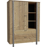 Hom´in Highboard MANHATTAN, Holznachbildung von Hom´in