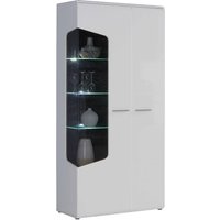 Hom´in Vitrine 2-türig Corel, Holznachbildung von Hom´in