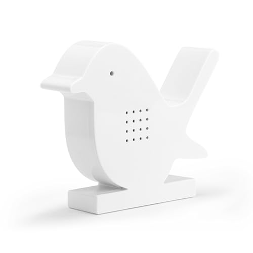 Hom&Com – Zwitscher Box Vogelgezwitscher – Quadratisch mit Bewegungsmelder – Für WC & Flur – 3 Modi & Natürliches Design (Regulär, Vogel) von Hom&Com