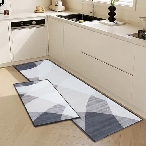 HomKuch 2-teilige rutschfeste Küche Bodenmatte Küche Teppich Set, waschbare Matten und Teppiche Braun 43x75+43x120cm HomKuch 2-teilige rutschfeste Küche Bodenmatte Küche Teppich Set, waschbare Matten und Teppiche Braun 43x75+43x120cm von HomKuch