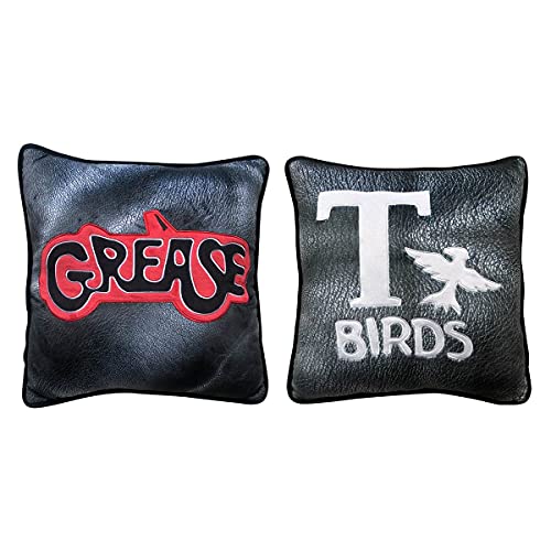 Hômadict Grease Square Kissen - Komfortables und angenehm zu quetschendes Kissen - Motiv: Grease - Geschenk für Fans und Enthusiasten - Premium Qualität - Größe 40 cm x 40 cm von Hômadict