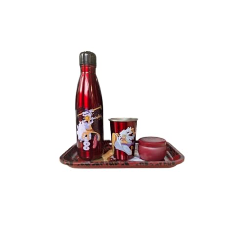 Homadict One Piece Geschenkbox – Thermosflasche + Metalltablett + kleine Metalldose + Metallbecher – offizielles One Piece Lizenzprodukt Homadict One Piece Geschenkbox – Thermosflasche + Metalltablett + kleine Metalldose + Metallbecher – offizielles One Piece Lizenzprodukt von HÔMADICT