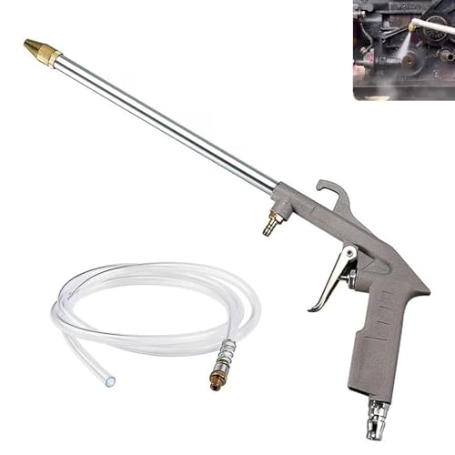 Heavy-Duty Air Blow Gun, Air Wand Pneumatic Engine Cleaning Gun, Compressor Attachments, Comfortable Ergonomically Designed Handle for Cleaning Machinery, Engines, Workbenches(Gray,1pc) von Homaskylynn