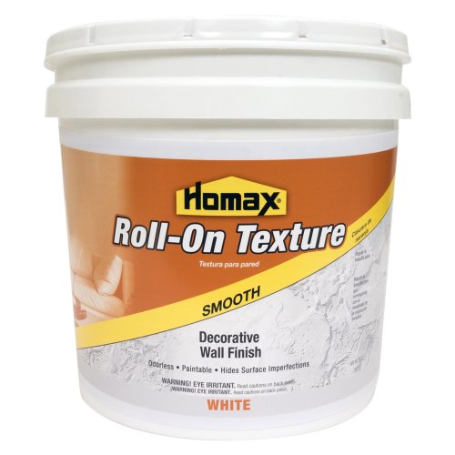 Homax Roll On Wall Texture White Smooth Decorative Finish, 7,8 l von Homax