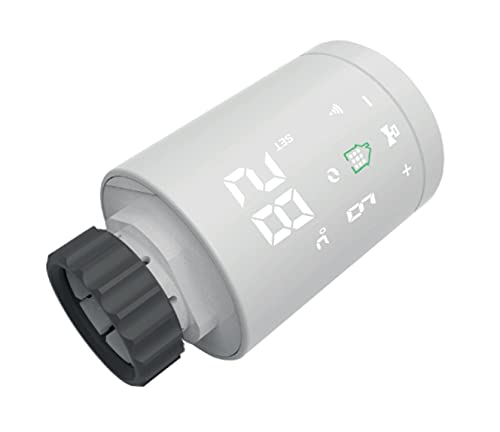 Homcloud Smart Digitales Thermostatventil für Heizkörper, funktioniert mit Zigbee, APP, Alexa oder Google von Homcloud