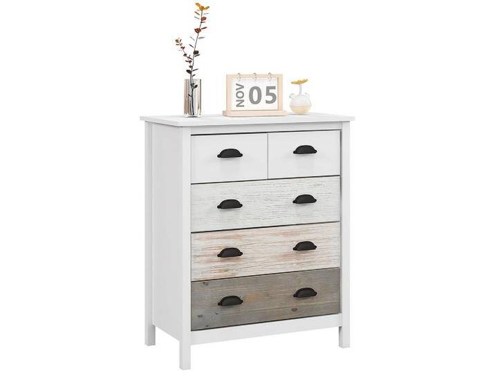 HOMCOM AUFBEWAHRUNGSSCHRANK,, Weiß, Metall, 1-Sitzer, 38x85x70 cm, Wohnzimmer, Kommoden & Sideboards, Kommoden von Homcom