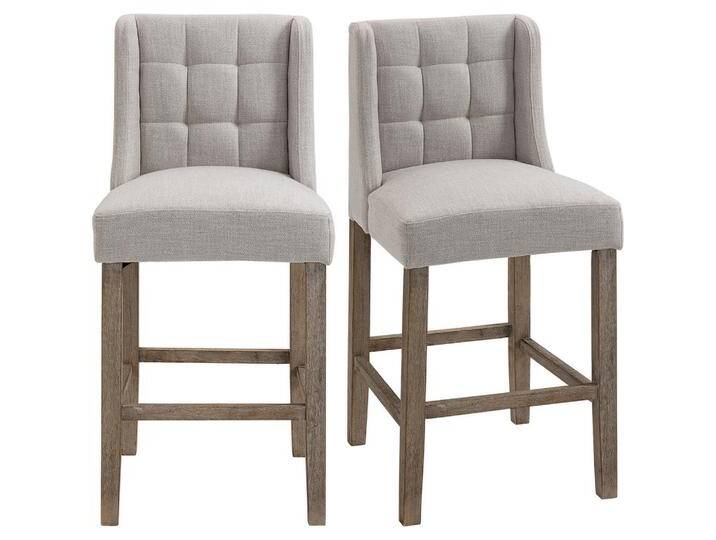 HOMCOM BARHOCKER,, Beige, Kunststoff, 50x101x47 cm, Esszimmer, Barmöbel, Barhocker von Homcom