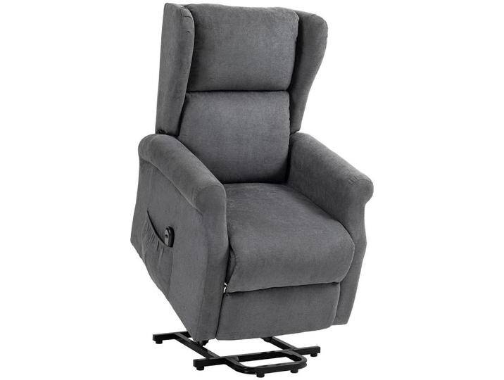 HOMCOM FERNSEHSESSEL, Dunkelgrau, Kunststoff, 94x109x72.5 cm, Wohnzimmer, Sessel, Fernsehsessel von Homcom