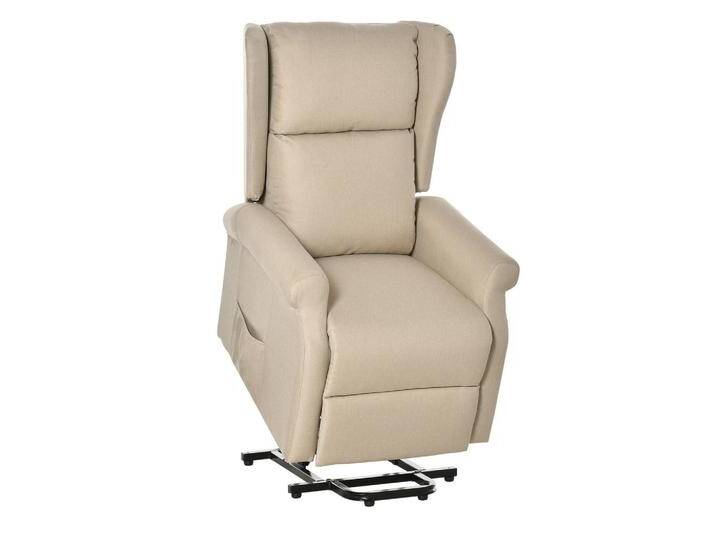 HOMCOM Fernsehsessel mit Aufstehhilfe (creme) von Homcom