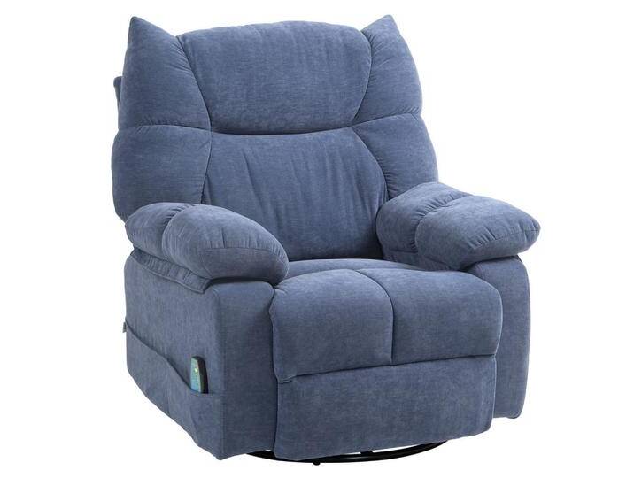 HOMCOM MASSAGESESSEL,, Blau, Kunststoff, 90x98x98 cm, Wohnzimmer, Sessel, Relaxsessel HOMCOM MASSAGESESSEL,, Blau, Kunststoff, 90x98x98 cm, Wohnzimmer, Sessel, Relaxsessel von Homcom