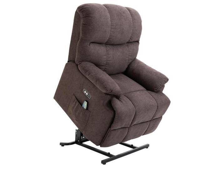 HOMCOM MASSAGESESSEL, Braun, Kunststoff, 95x105x83 cm, Wohnzimmer, Sessel, Polstersessel HOMCOM MASSAGESESSEL, Braun, Kunststoff, 95x105x83 cm, Wohnzimmer, Sessel, Polstersessel von Homcom