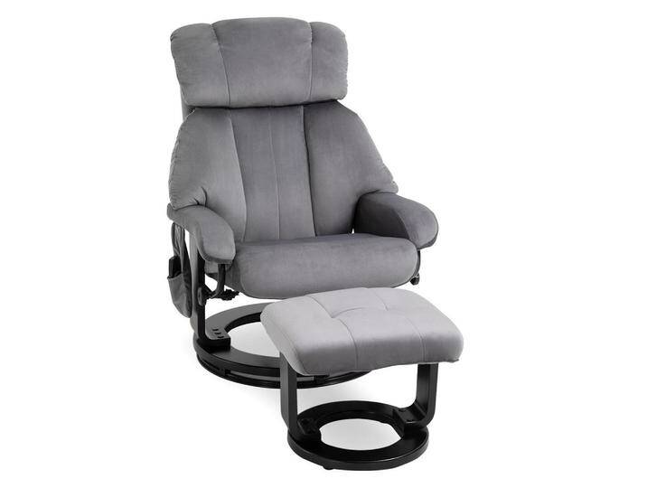 HOMCOM MASSAGESESSEL, Grau, 1-Sitzer, Füllung: Schaumstoff, einzeln stellbar, 80x102x76 cm, Wohnzimmer, Sessel, Relaxsessel von Homcom