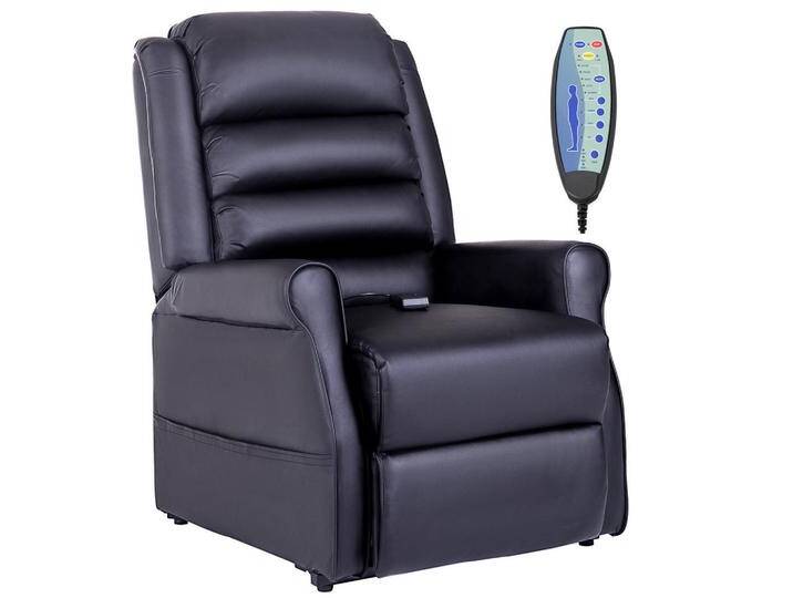 HOMCOM MASSAGESESSEL, Schwarz, Kunststoff, 96x107x80 cm, Wohnzimmer, Sessel, Massagesessel HOMCOM MASSAGESESSEL, Schwarz, Kunststoff, 96x107x80 cm, Wohnzimmer, Sessel, Massagesessel von Homcom