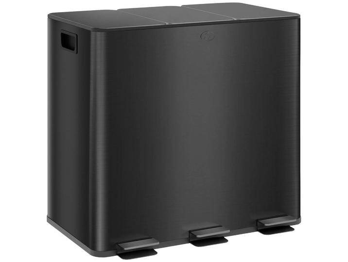 HOMCOM MÜLLEIMER, Schwarz, Metall, 36.6x43.2x61.9 cm, Küchen, Küchenausstattung, Mülleimer HOMCOM MÜLLEIMER, Schwarz, Metall, 36.6x43.2x61.9 cm, Küchen, Küchenausstattung, Mülleimer von Homcom