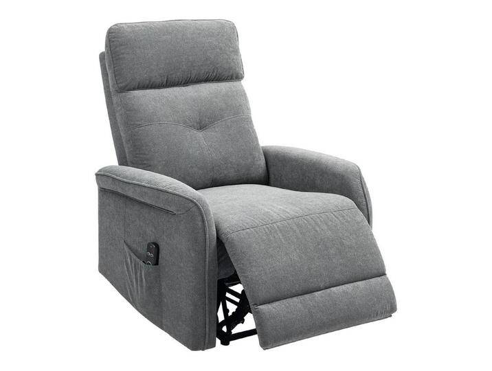 HOMCOM Massagesessel mit Liegefunktion, Heizung, USB, Vibration, Fußteil, Seitentasche (Elektrisch Relaxsessel, 1-St., Fernsehsessel), mit Fernbedienung, Taschenfeder für Wohnzimmer von Homcom