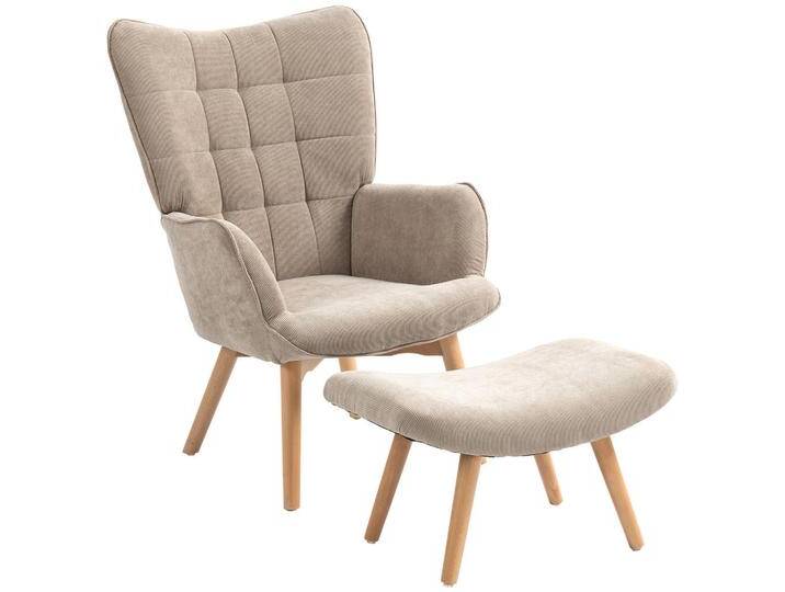 HOMCOM OHRENSESSEL, Braun, Echtholz,Buche, 1-Sitzer, Füllung: Schaumstoff, einzeln stellbar, 72x101x80 cm, Wohnzimmer, Sessel, Relaxsessel HOMCOM OHRENSESSEL, Braun, Echtholz,Buche, 1-Sitzer, Füllung: Schaumstoff, einzeln stellbar, 72x101x80 cm, Wohnzimmer, Sessel, Relaxsessel von Homcom
